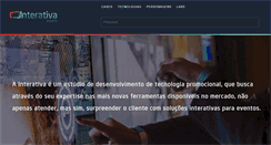 Desktop Screenshot of interativaevents.com.br