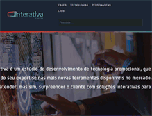 Tablet Screenshot of interativaevents.com.br